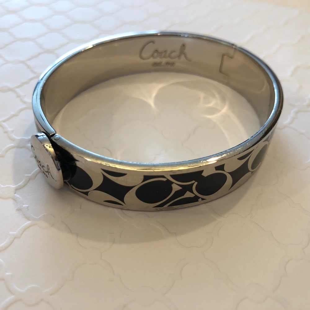 Coach Signature Bangle Cuff